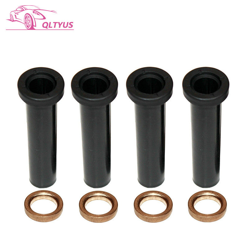 4-piece front A-arm long bushings for Polaris Sportsman 500 96-02 with spacing