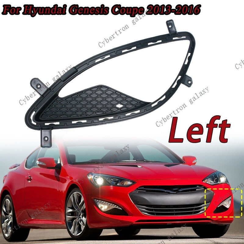 Left Side Fog Lamp Cover for Hyundai for Genesis Coupe 2013-2016 865512M300