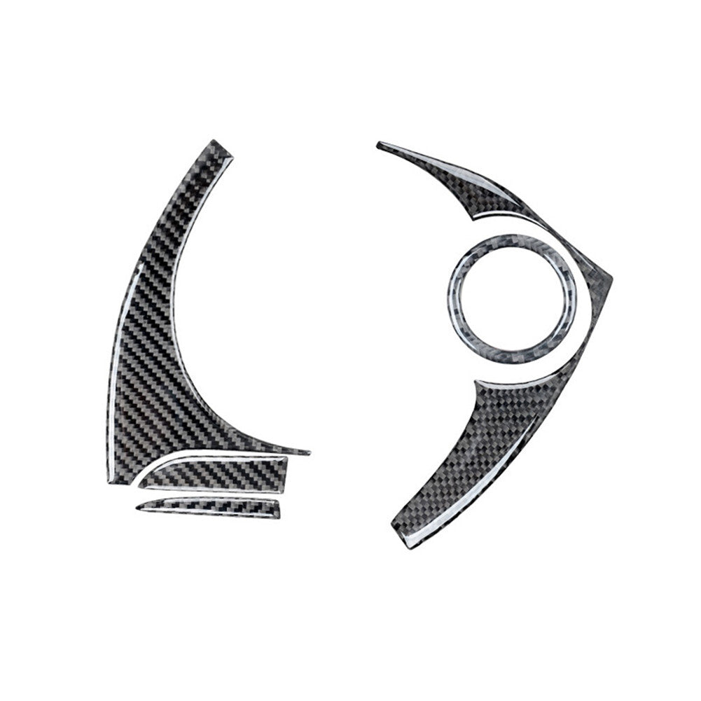 5Pcs Carbon Fiber Dashboard Speedometer Cover Trim for Mazda CX-9 2016-2022
