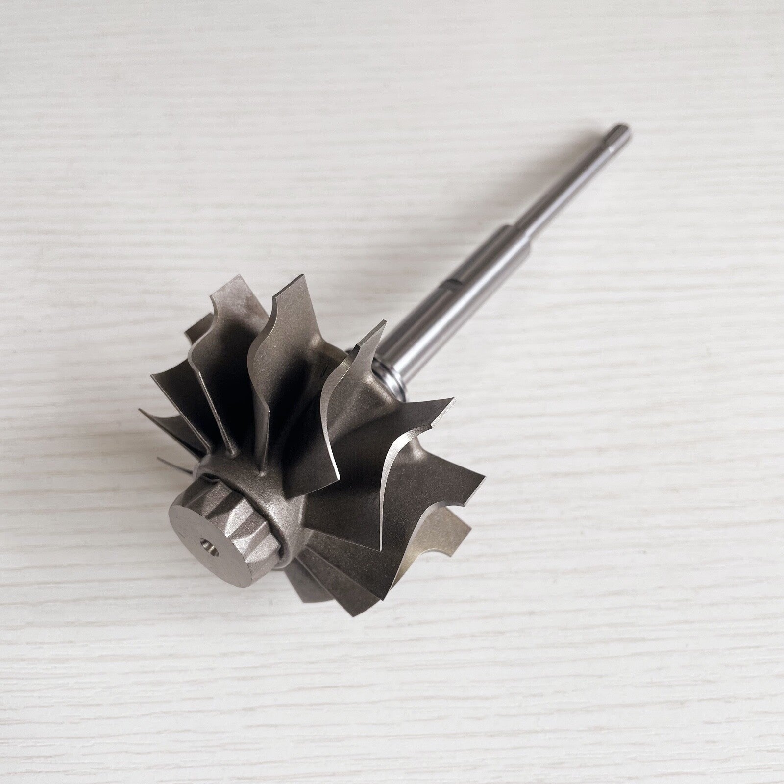 HE300V 60X70mm 12-blade dual-piston ring turbine shaft/turbine wheel
