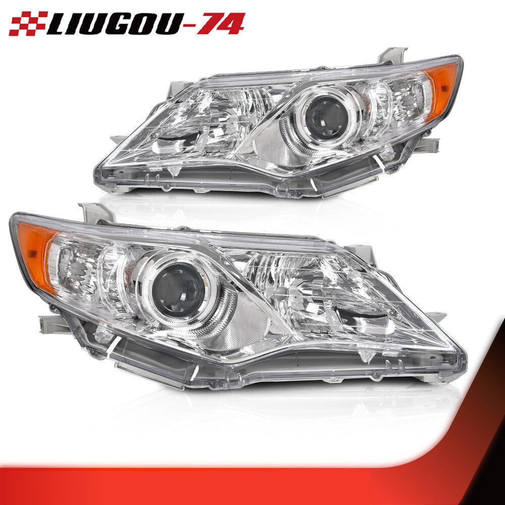 Headlight assembly suitable for 12-14 year old for Toyota for Camry projector headlights LH + one pair for right-hand grip