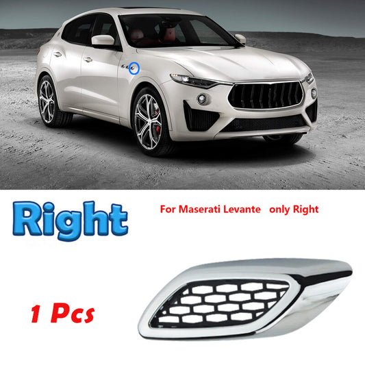 1Pcs for Maserati for Levante Right Front Side Grille Air Vents Outlet Fender Cover