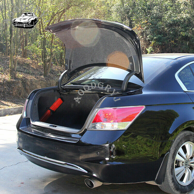 2P black rear trunk arm hinge cover garnish for Honda Accord 4DR sedan 2008-2012