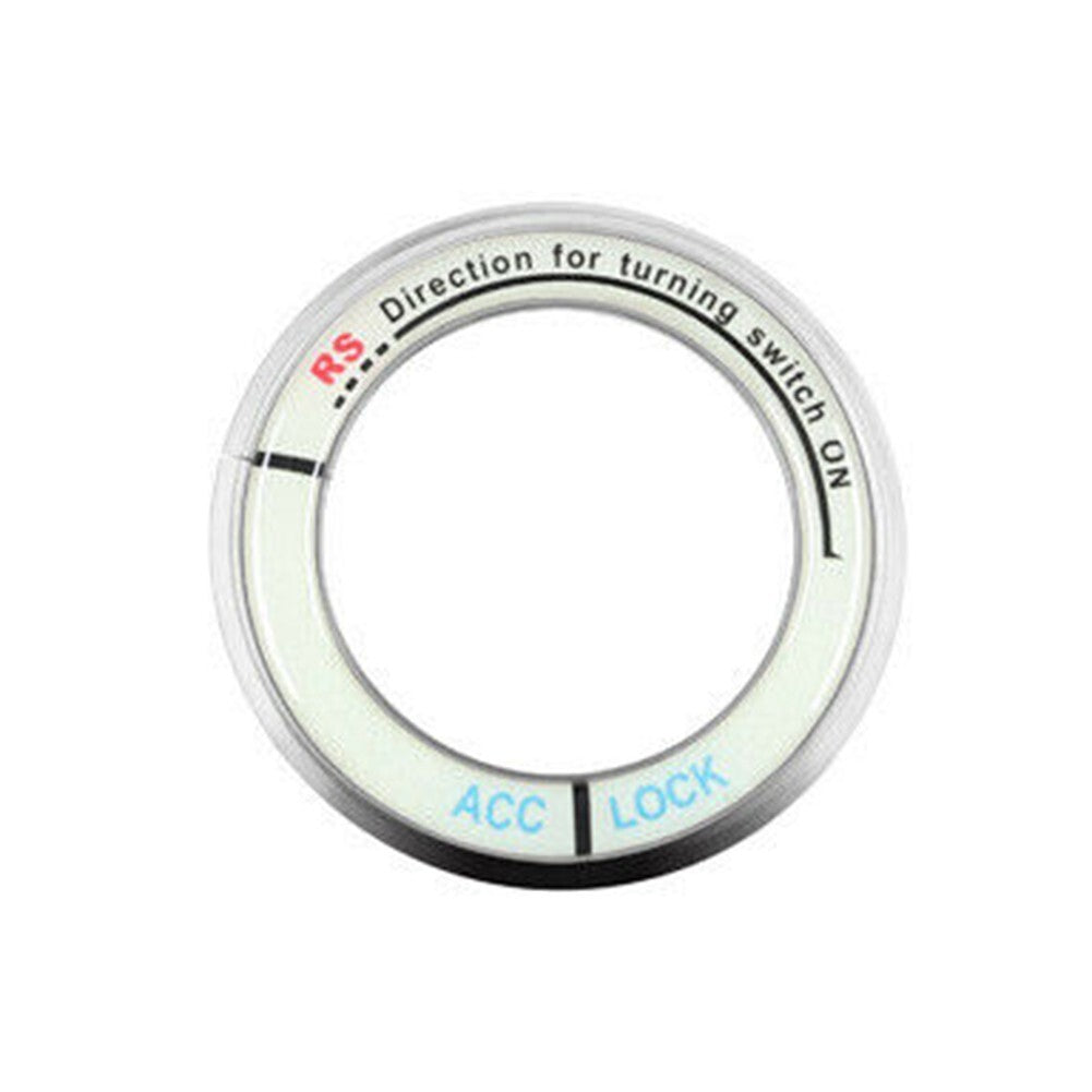 for Toyota FJ Cruiser 07-2014 Silver Aluminum Ignition Switch Start Button Frame
