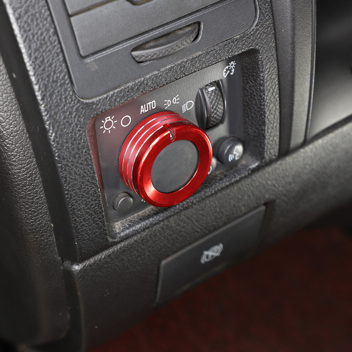 2-Piece Black Front Fog Light Covers, Fog Light Frames, and Bezel Trim for Hummer H2 (2003-09-)