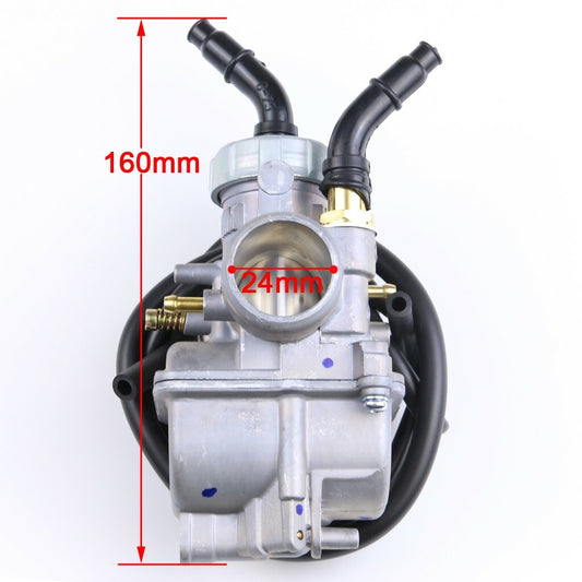 PE24 Carburetor 24mm Carby Racing Carb For Dirt Pit Bike Scooter ATV Go Kart