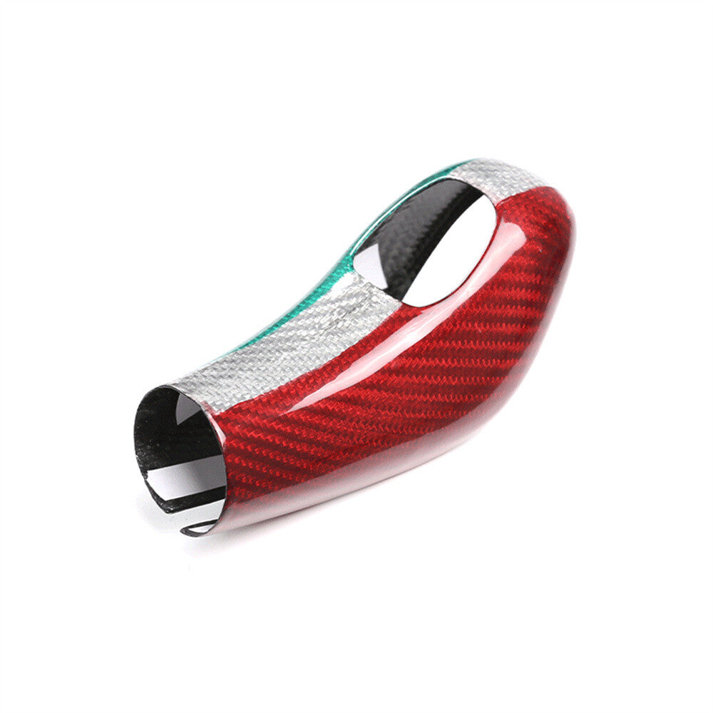 3Color Carbon Fiber Gear Shift Knob Cover for Alfa Romeo Giulia / for Stelvio 2020-22