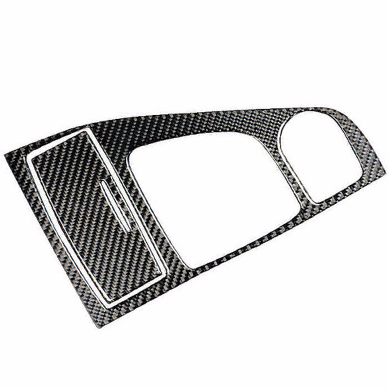 Carbon Fiber Console Gear Shift Panel Cover Trim Fit for Infiniti Q50 2014-18