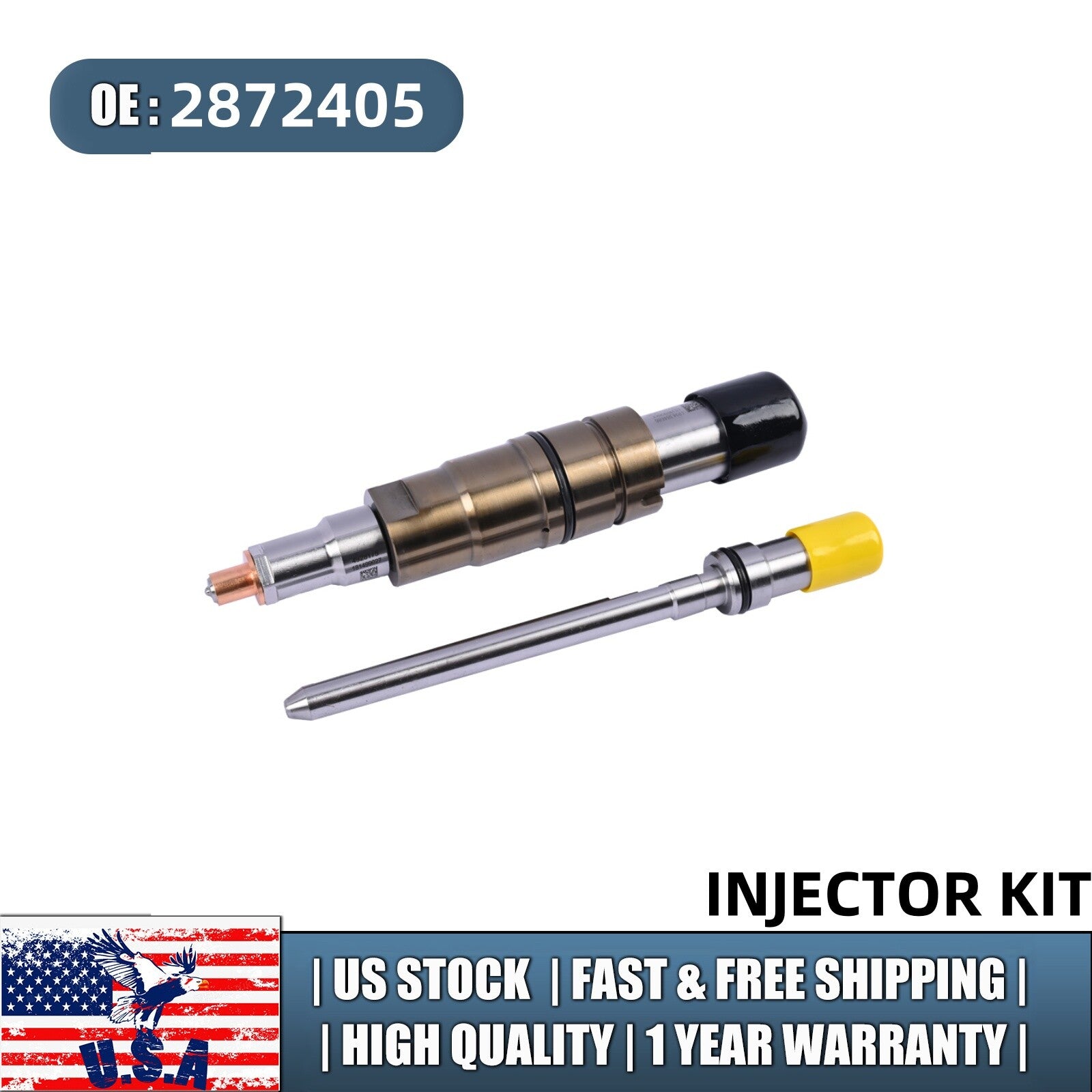 2872405 5579417PX Diesel Fuel Injector Kit Fit ISX15 QSX15 Diesel Engine
