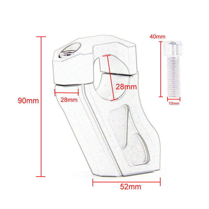 Handlebar Riser Extend Handle Bar Mount Clamp Adapter for BMW R NINE T 2014-2019