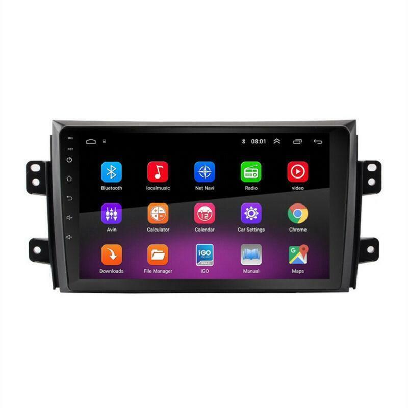For 9 Android 9.1 Car Radio GPS MP5 Multimedia Stereo 2GB+32GB for Suzuki SX4 07-12
