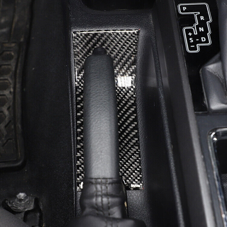 Fit for Toyota Tacoma 2016-2022 Real Carbon Fiber Handbrake Groove Decor Sticker