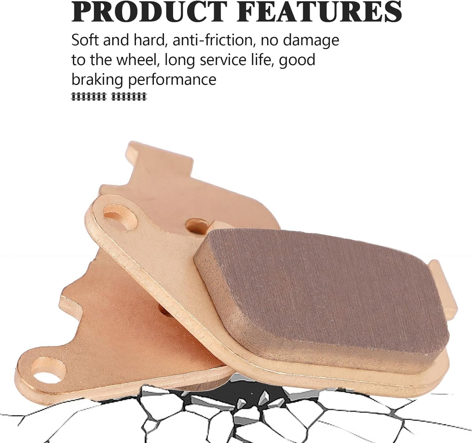 Brake Pads Front and Rear for Harley Davidson Sportster 883 1200 XL883 XL883C XL