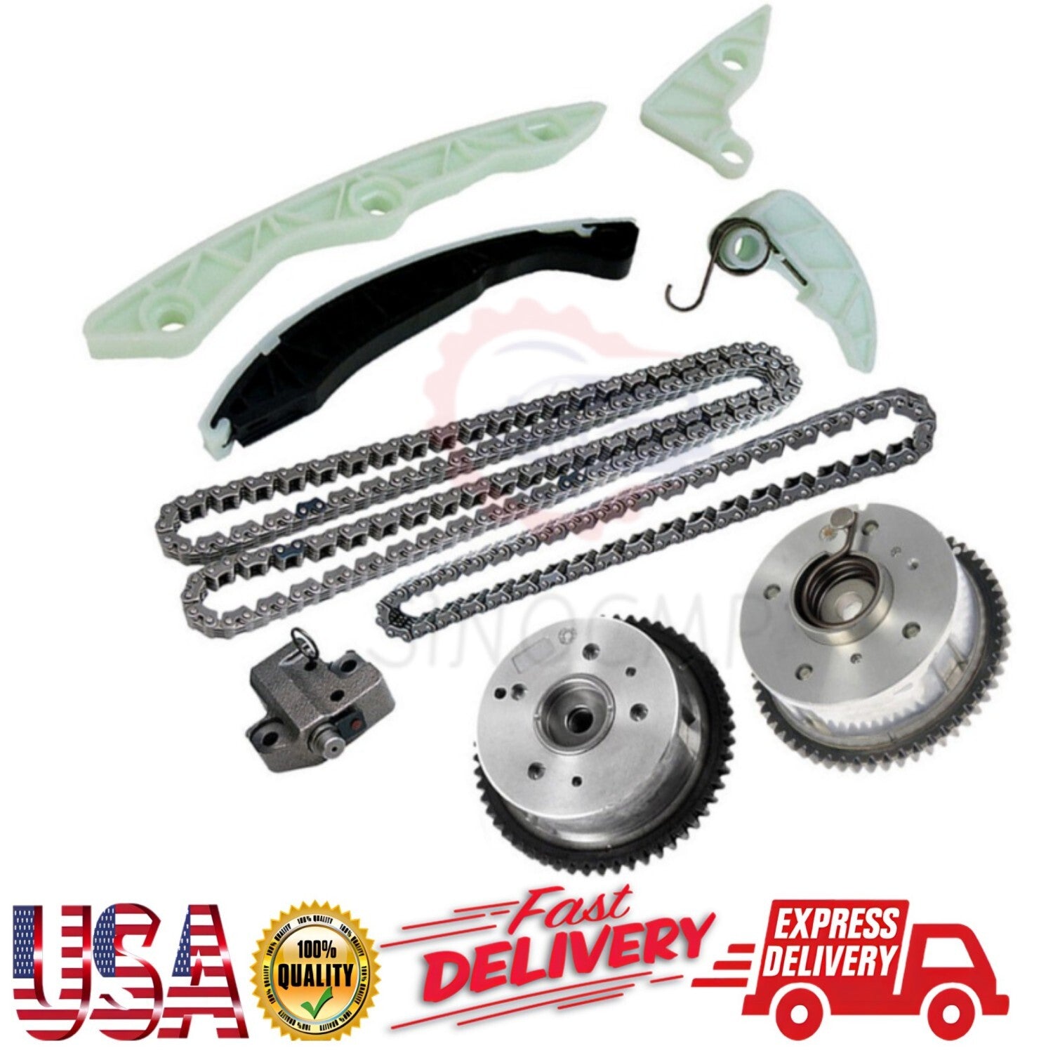 Timing Chain Kit Camshaft PhaserCamshaft Timing Gear for Mitsubishi 24350-25000