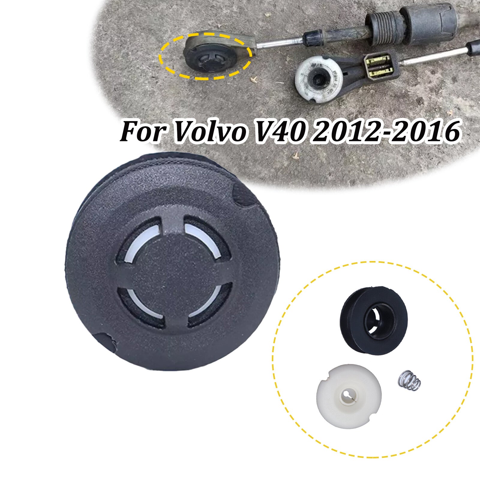Gear shift cable linkage End Repair Kit for Volvo V40 2012-16 Shifting Issue Fix