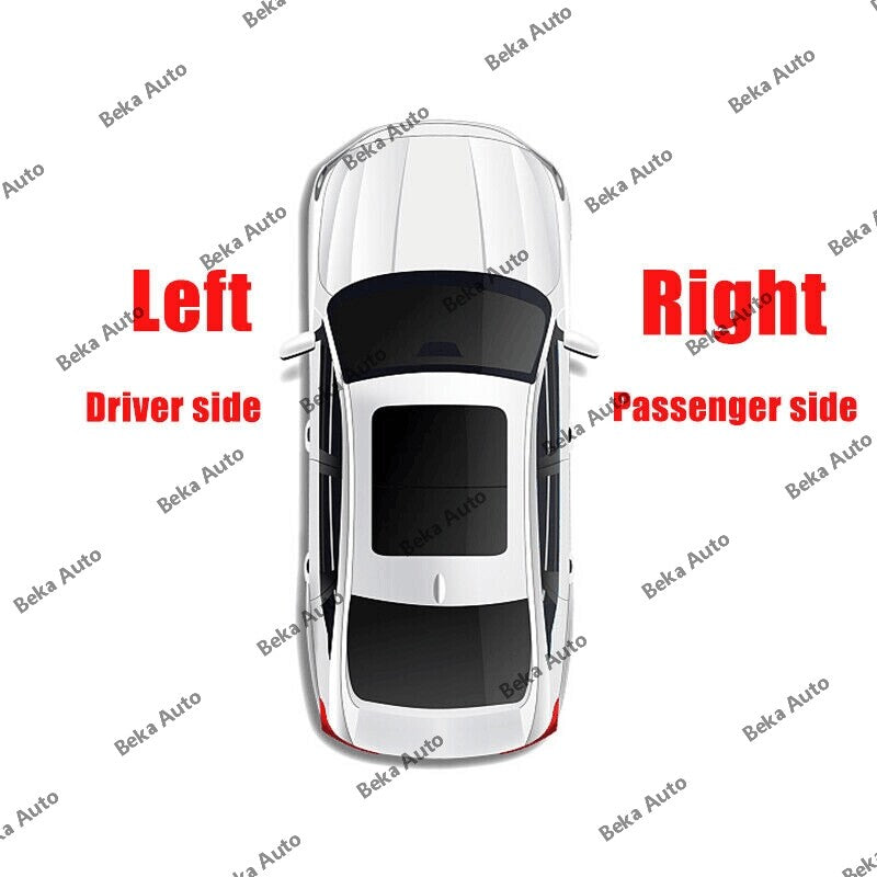 for ISUZU D-MAX DMax 2012-2019, left rearview mirror with folding heated lens, 10-inch.