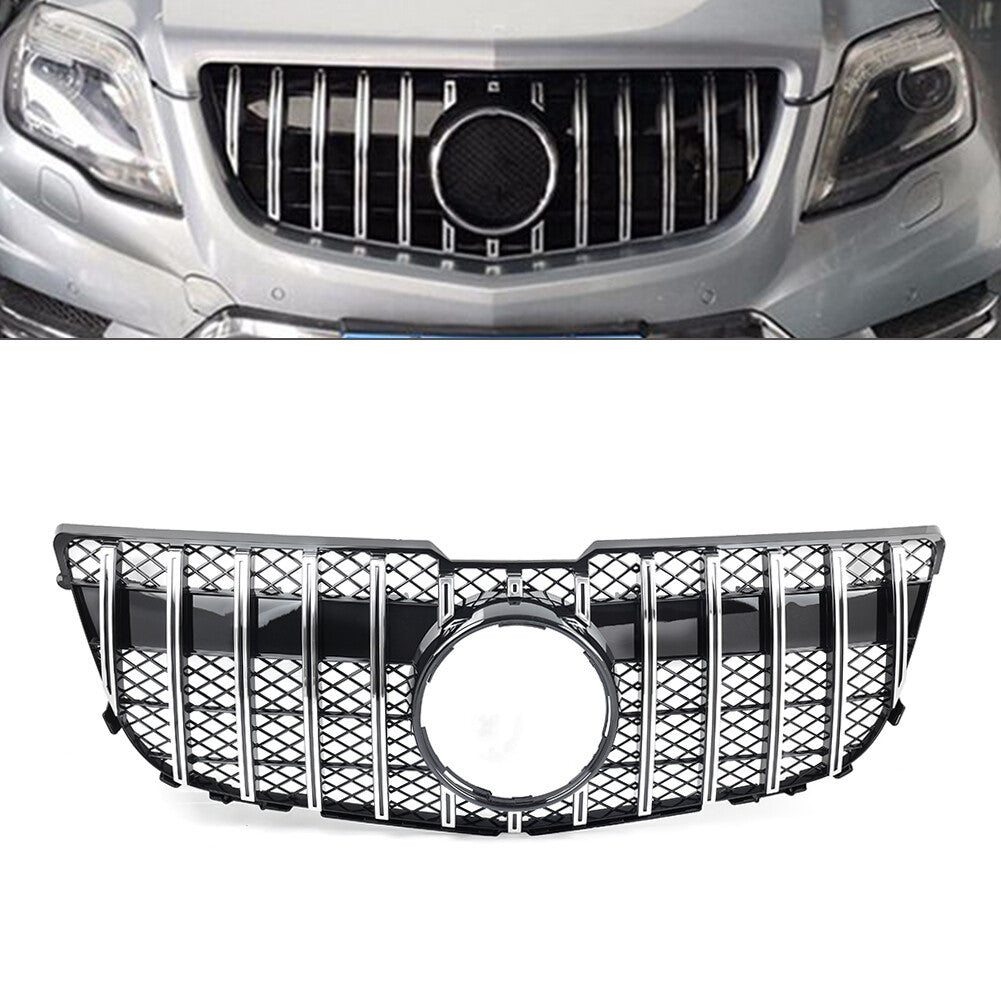 GTR Style Front Bumper Hood Grille for Benz GLK Class X204 2013-2015