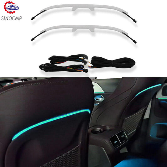 64 Colors for Seat Back Ambient Light For 3.0L for Mercedes-Benz GLE GLS W167 X167 V167