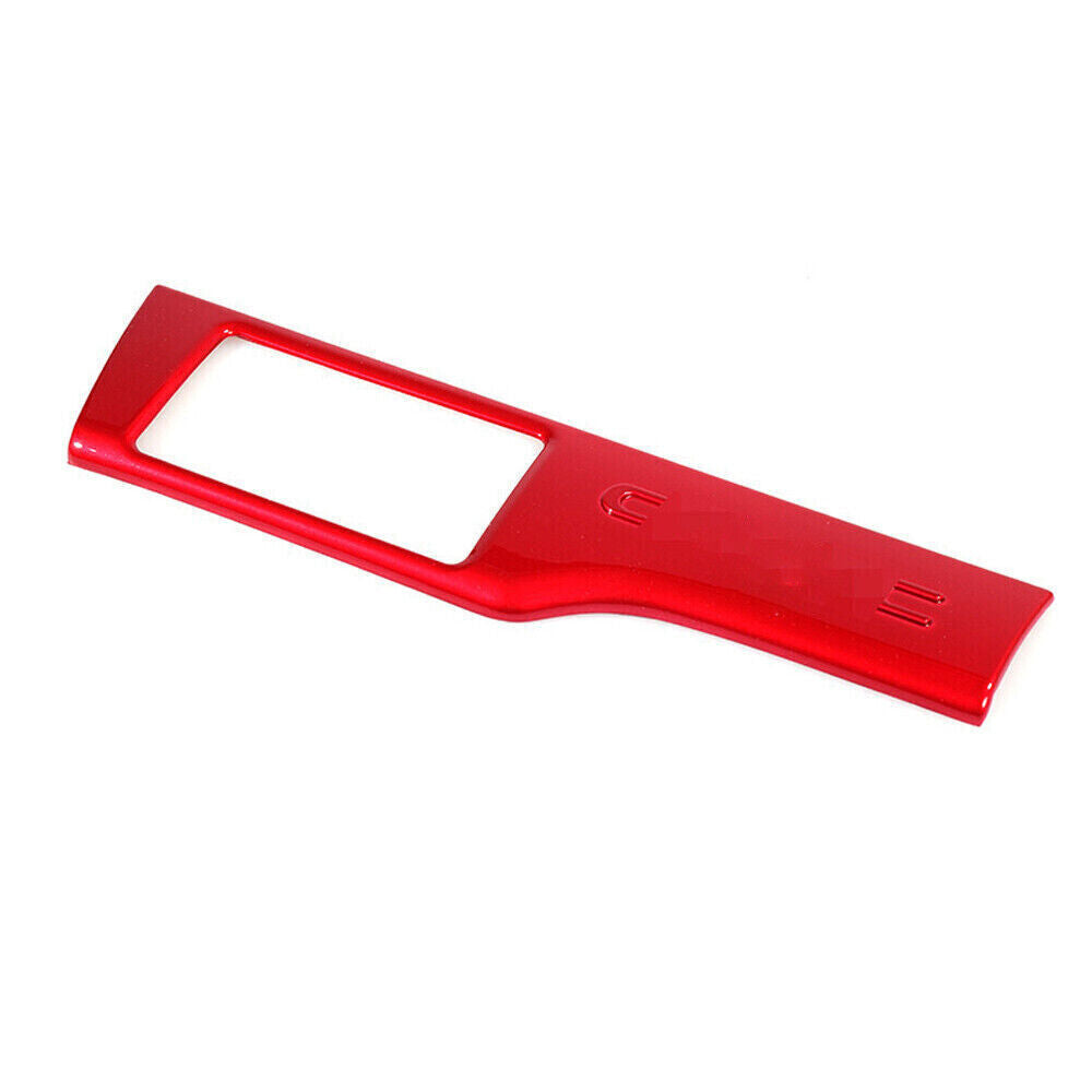 Headlight Button Frame Cover Trim 1PCS for Honda for Civic 10th 2016-21 Bright Red