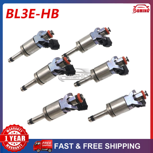 Set Of 6 for Ford BL3Z9F593B BL3E9F593HB Fuel Injectors for 3.5L EcoBoost Turbo