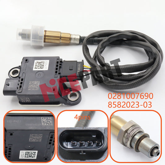 13628582024 Diesel Exhaust Particulate Sensor compatible for BMW F15 X5 14-18 540d
