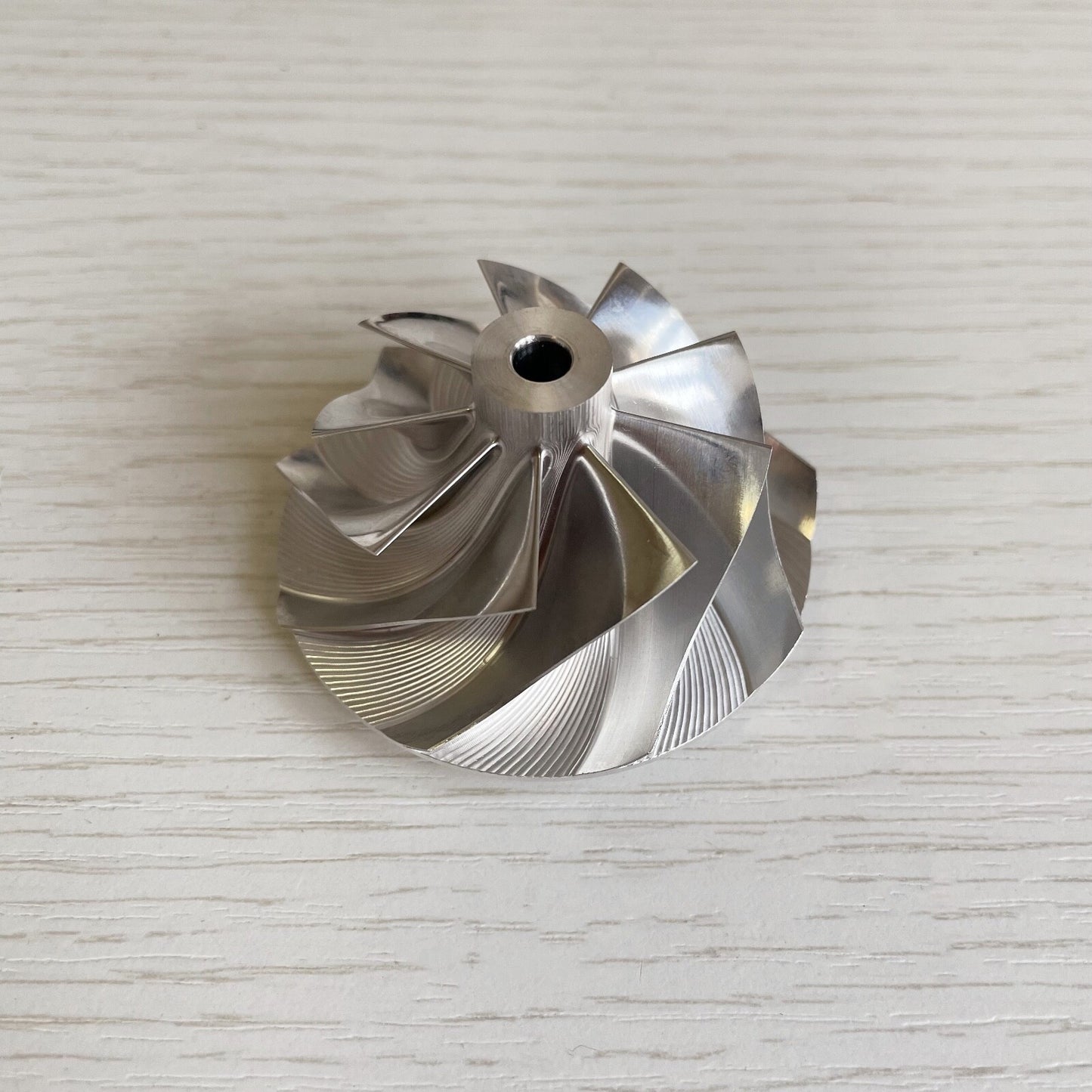 MGT2056 Reverse 1217-02 42.27/56.02 mm 9+0 Blade Turbine Billet Compressor Wheel
