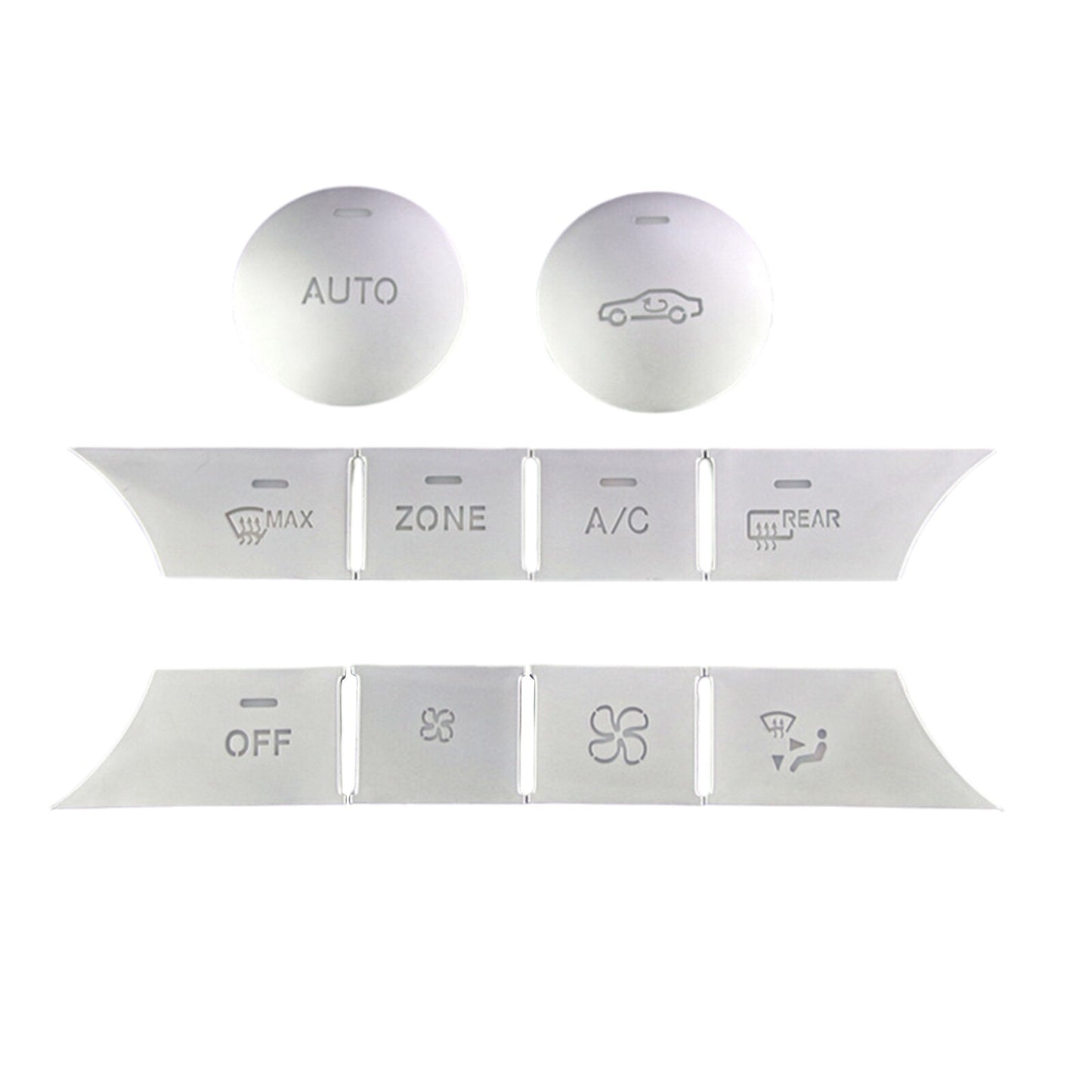 Center Console Air Button Cover Trim for Benz C CLS GL GLK ML W204 W166 C218 AT