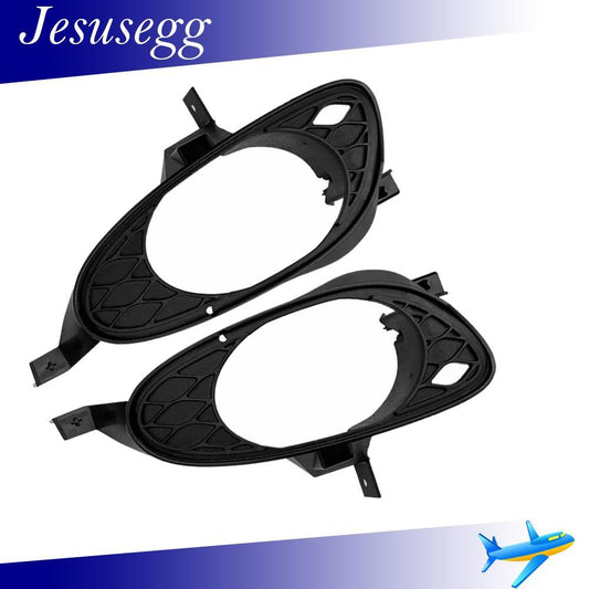 2x Bumper Fog Light Trim Black Front Left Right For CLS-Class W219 05-08