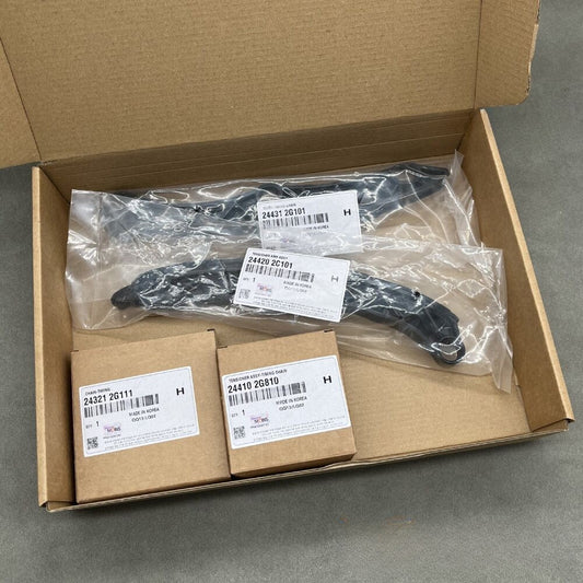 Equipment Manufacturer (OE) Timing Chain Kit for 11-21 for Hyundai G70 Santa Fe Sonata for Veloster N
