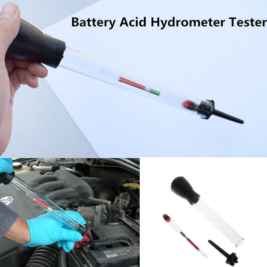 Car Tester 1.1-1.3 Electrolyte Level Density Lead Acid Battery Hydrometer Tool