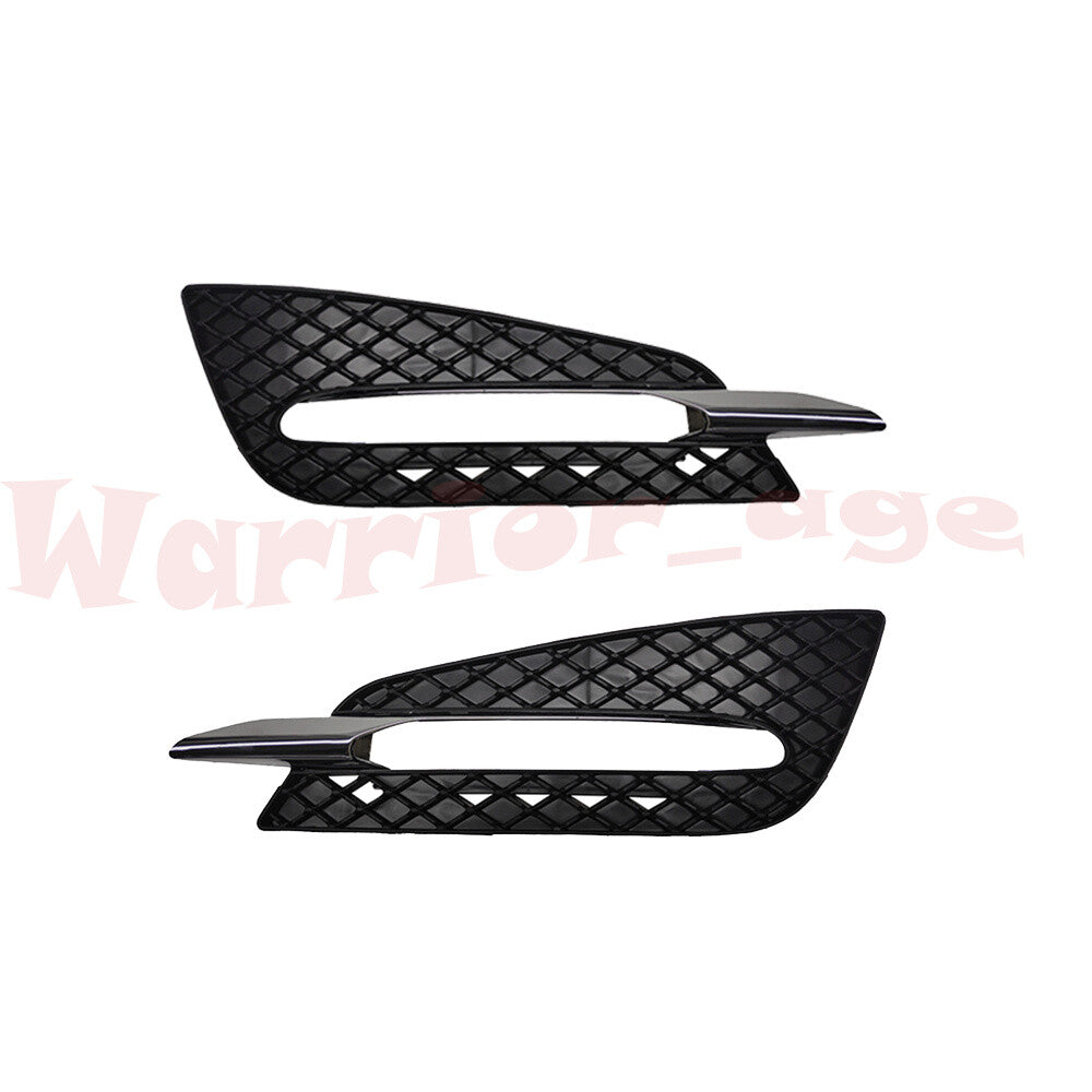 Pair Black Front Bumper Lower Grill Left+Right for Mercedes R Class W251 LCI