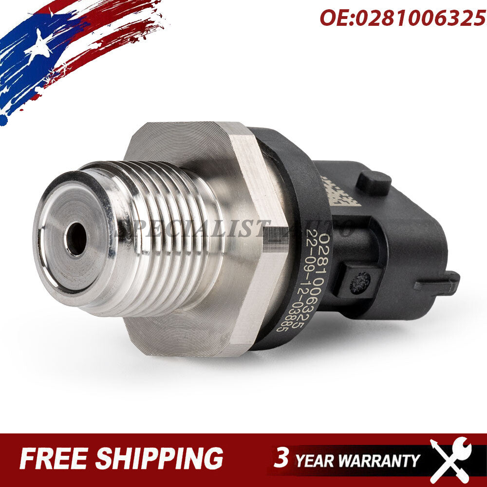 Fuel Rail Pressure Sensor 03-09 for Dodge for Ram 2500 3500 Diesel 5.9L 0281006425