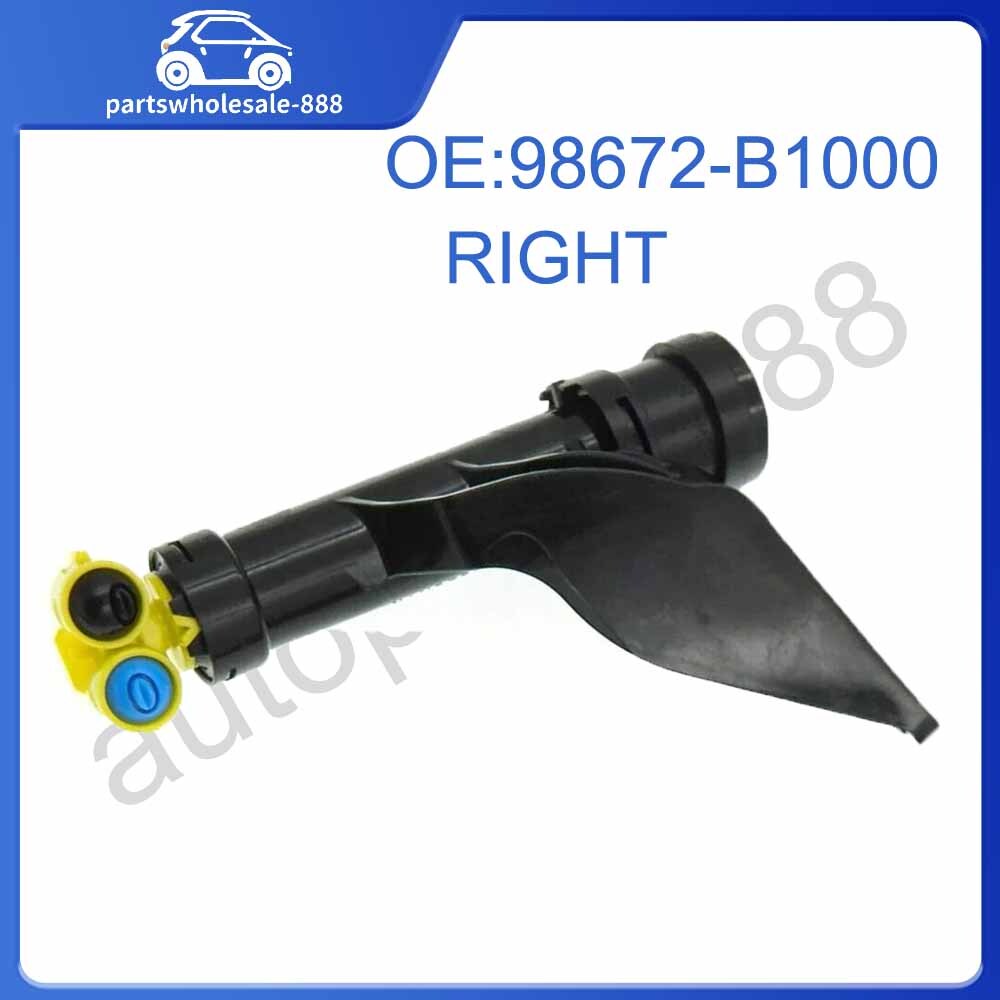 98672-B1000 Right front headlight washing machine spray nozzle spray suitable for Hyundai for Genesis -15-17