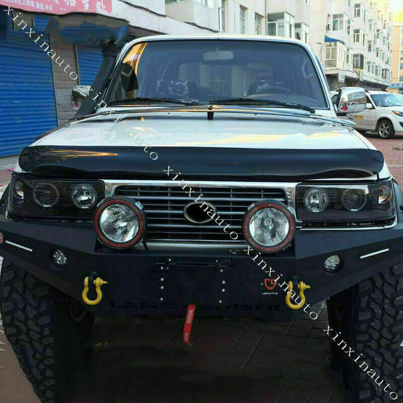 Front Bug Shield Hood Deflector Guard Bonnet for Toyota for Land Cruiser LC80 91-97