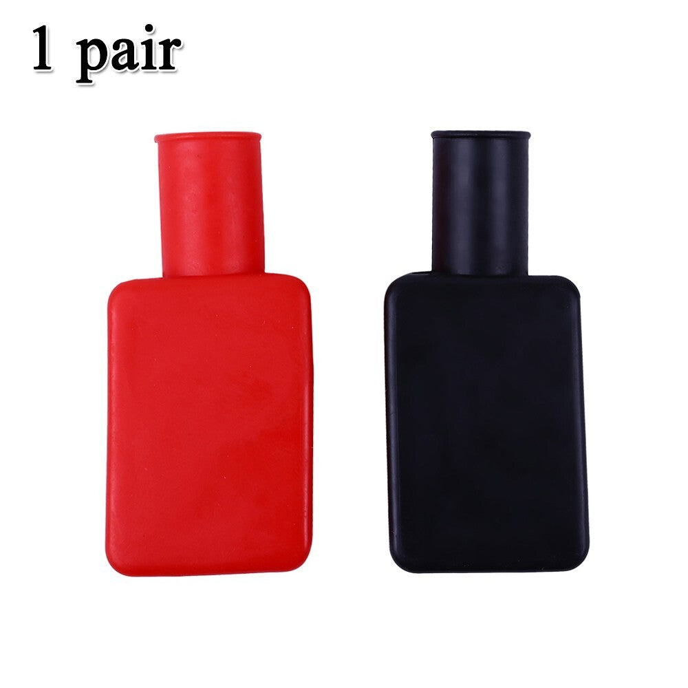 Classic automotive battery terminal cover/insulating boot alignment rubber cap