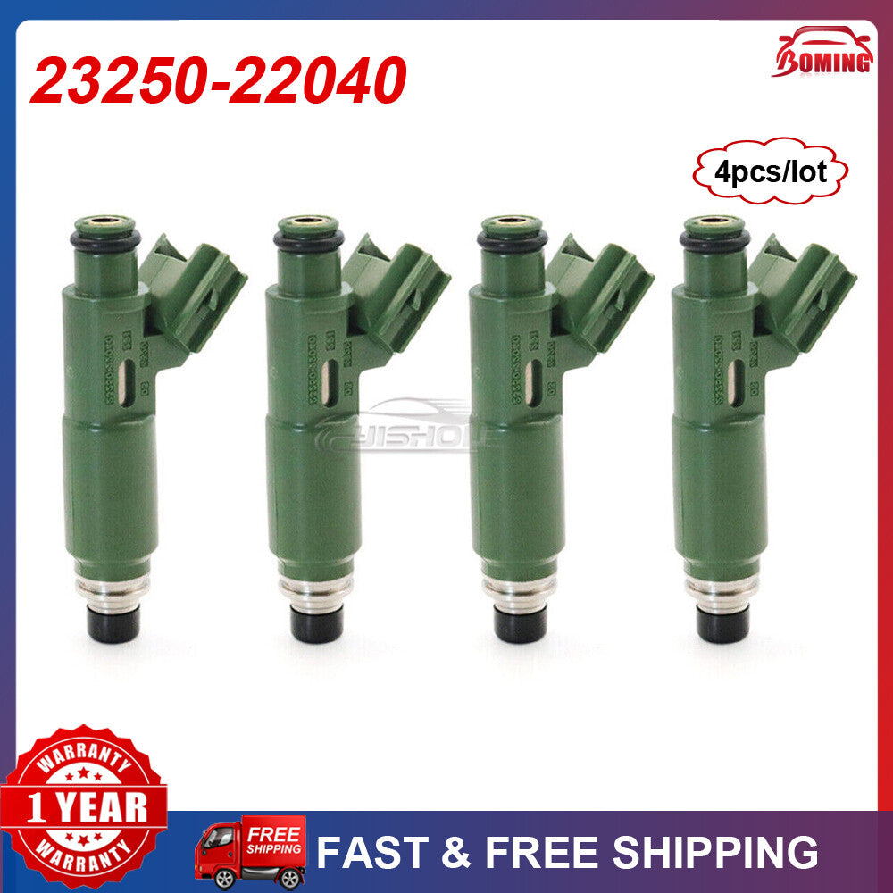 4Pcs New Fuel Injector for TOYOTA CELICA MATRIX MR2-SPYDER 1.8L 2000-2005