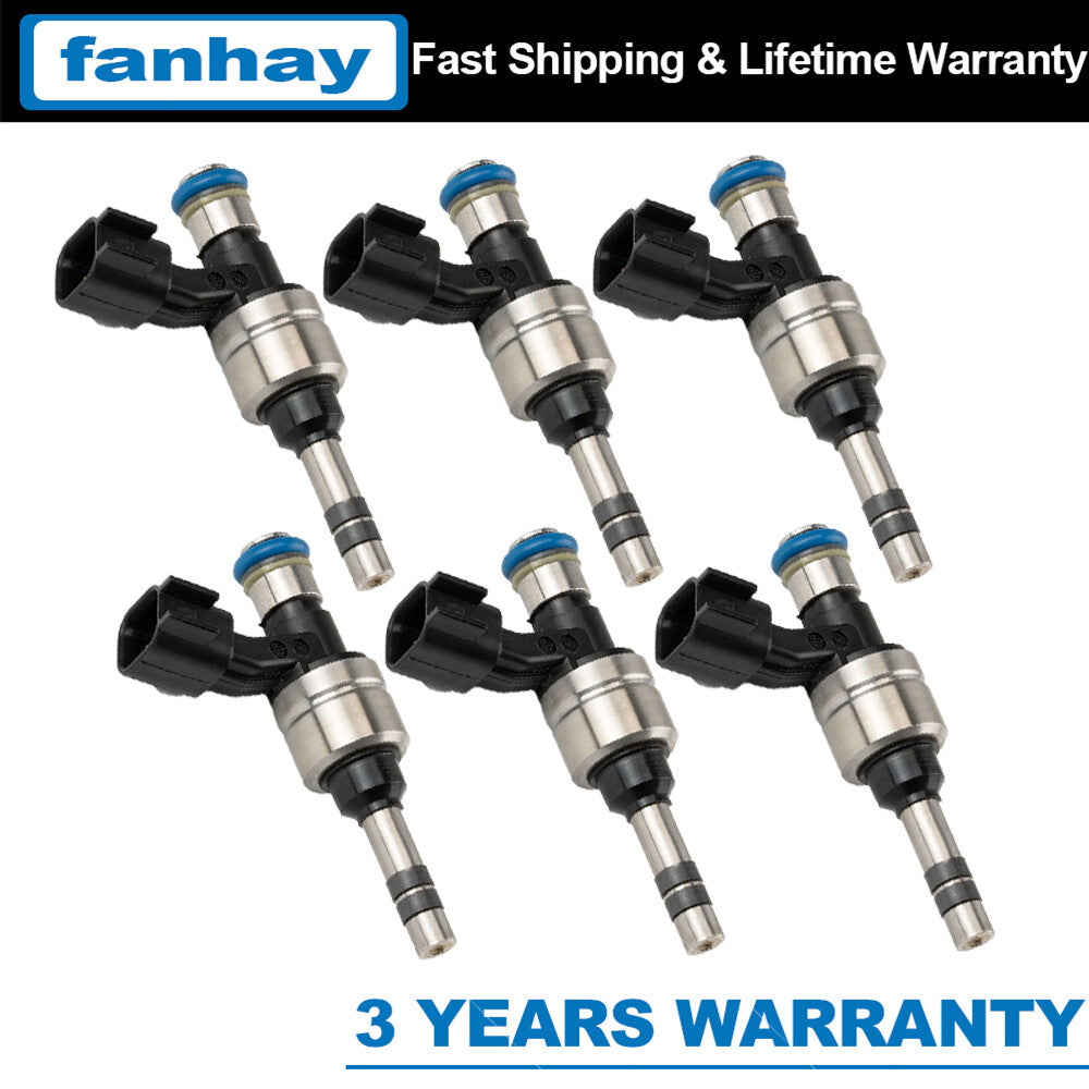 6-piece fuel injector 12634126 for Chevrolet Camaro, Impala, for Cadillac CTS, XTS 12-15