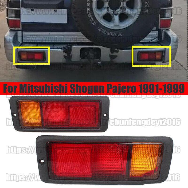 Rear Tail Bumper Fog Light Lamp 1991-99 for Mitsubishi Shogun Pajero Left Right