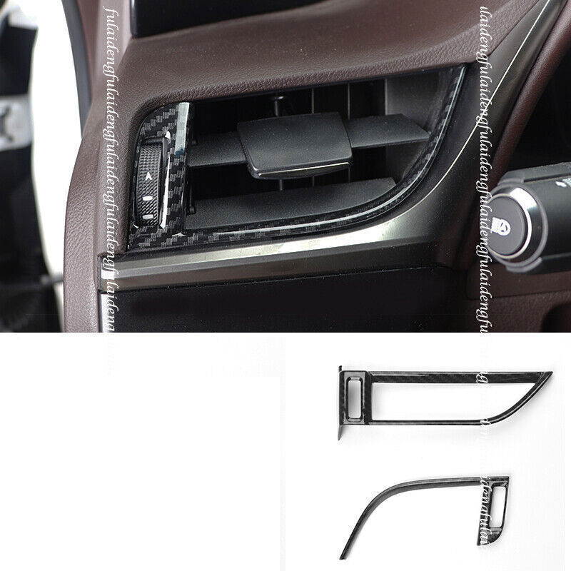 for Lexus ES350 300h 250 19-23 Carbon Dashboard Side Air Vent Outlet Cover Trim