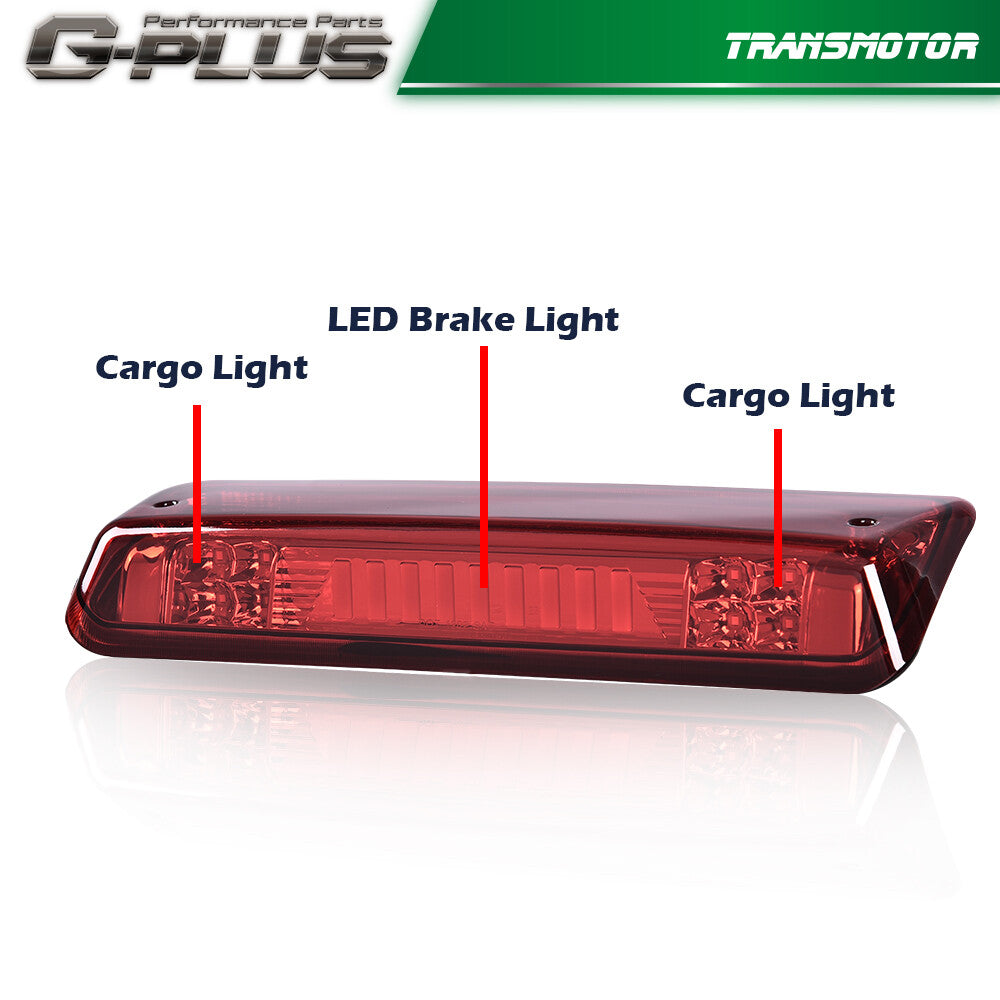 Suitable for 04-08 for Ford F150 pickup with red LED third brake light and cargo light.
