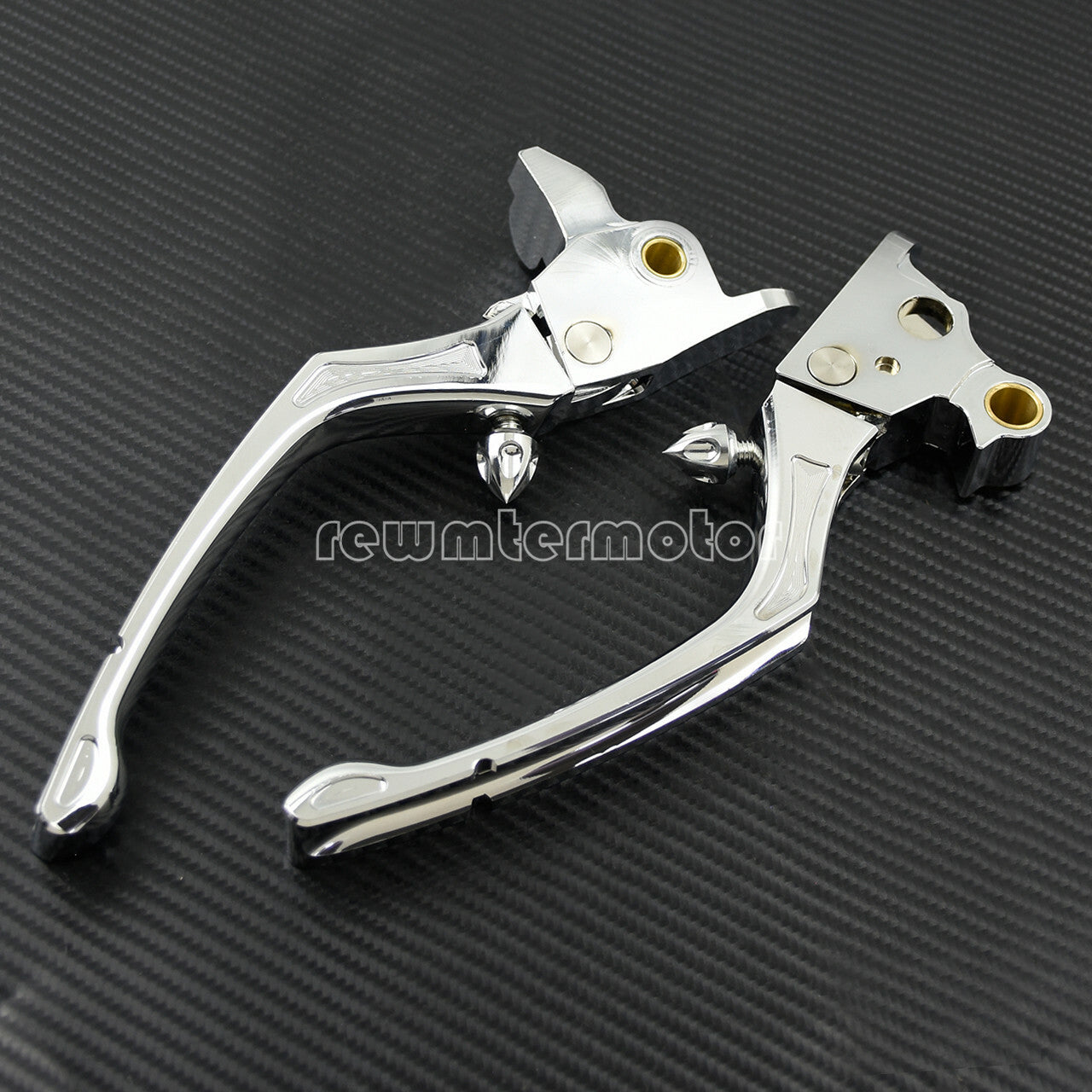 Chrome Brake Clutch Lever Fit for Harley Touring Trike 2003-2013 FLHR 2014-2016