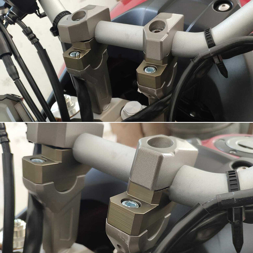 Motorcycle Handle Bar Riser Mount Clamp For MT09 TRACER 900 GT XSR900 FZ09