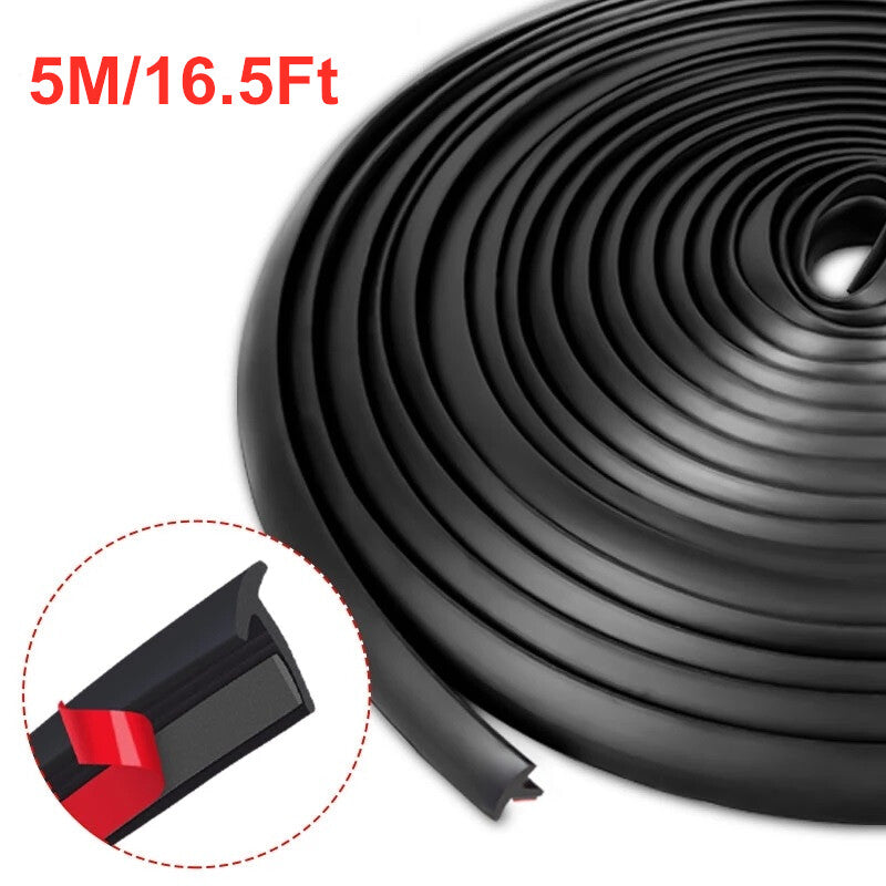 16.5ft for Honda T Shape Rubber Car Seal Weather Strips Door Edge Moulding Trim
