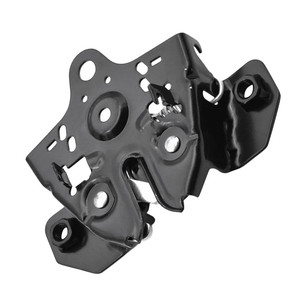 Front Hood Lock Latch Without Remote Start Black Steel For Kicks Versa 2018-2023
