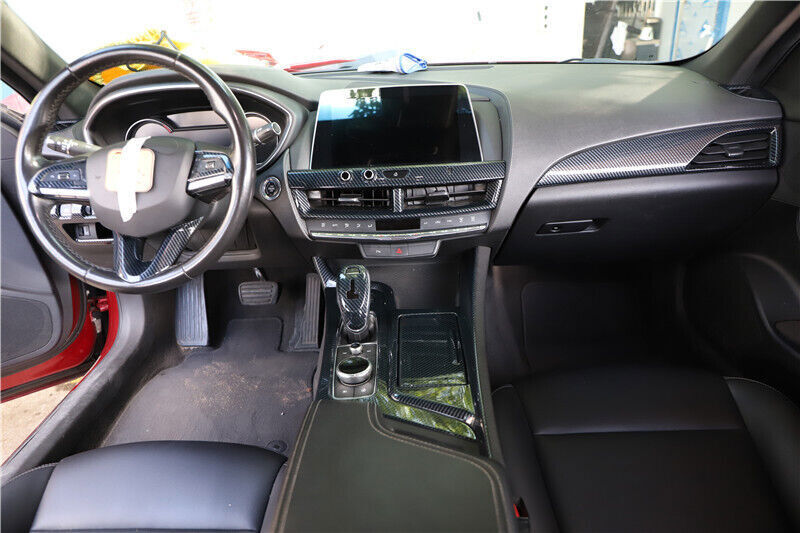 for Cadillac CT5 20-24 ABS Carbon Fiber Interior Full Decoration Cover Trim Kit