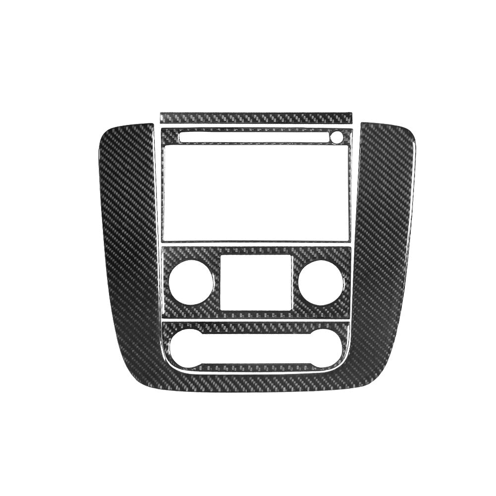Carbon Fiber Digital Climate Panel Trim For Silverado/tahoe/ for sierra 2007-2014 C