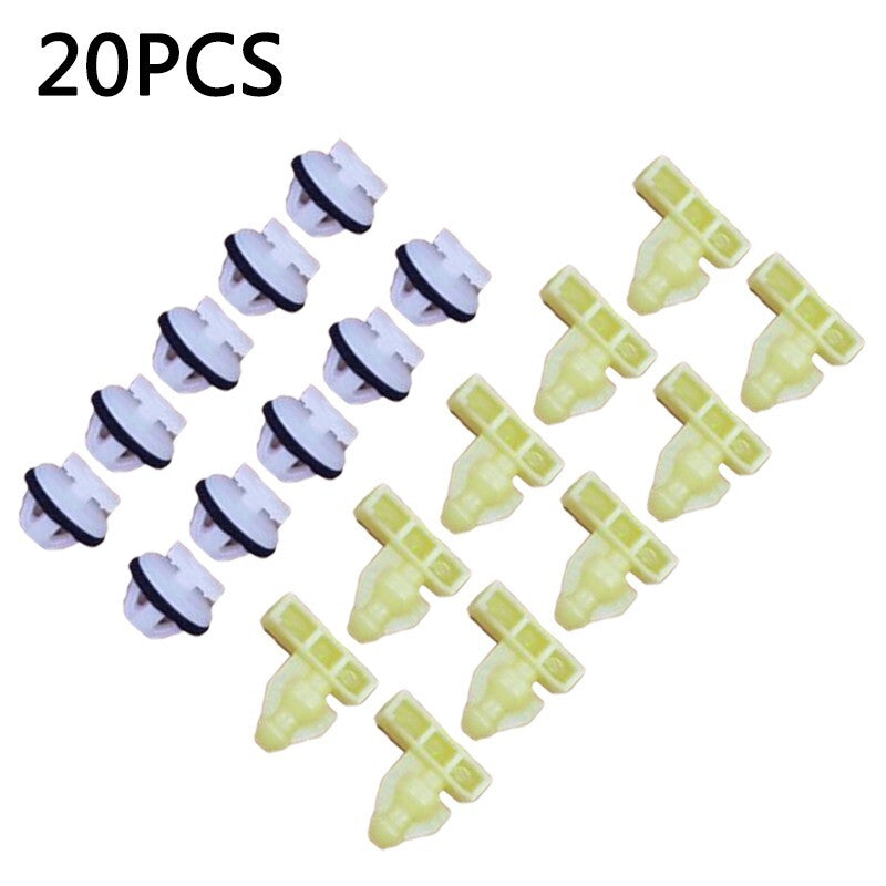 for Nissan Juke Car Clips Set 20 Pcs Wheel Arch Trim Full Side With Washers