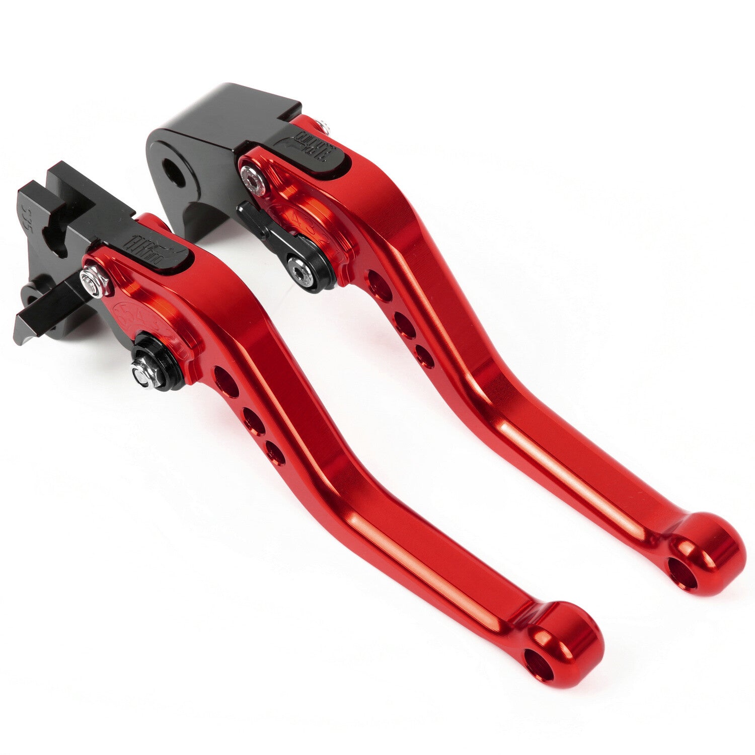 for Suzuki DL650 V-STROM 2004-2010 GSXR750 1989-1995 Clutch Brake Levers US Red