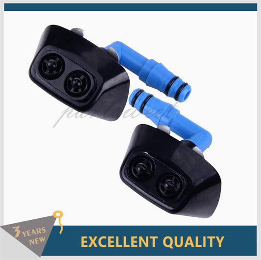 Left Right Headlight Washer Jet Nozzle for Saab 9-3 2004-12 12803972 12803973