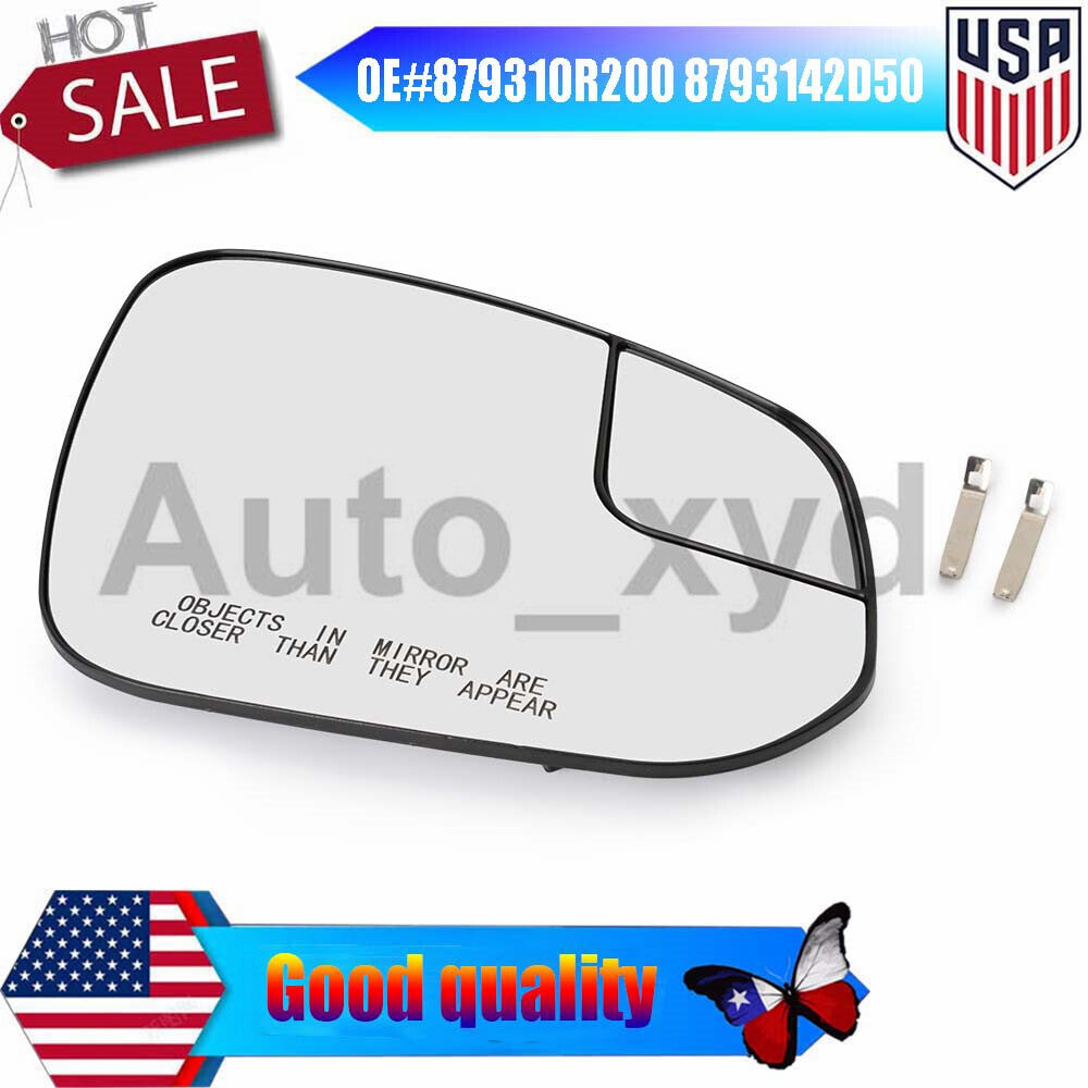 879310R200 Right Side Blind Spot Heated Mirror Glass for Toyota Rav4 13-18 14 15